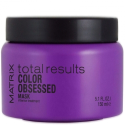 Matrix Maska Total Results Color Obsessed Zachowaj intensywność koloru i zdrowy wygląd włosów! 150ml